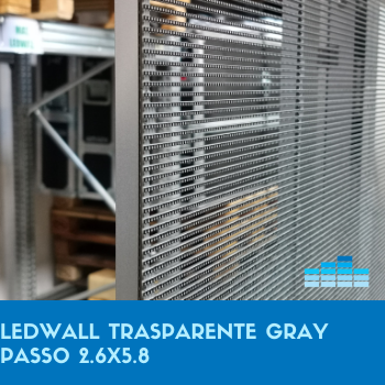 BSA Ledwall trasparente 2.6x5.8